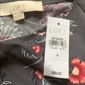 Loft dress NWT